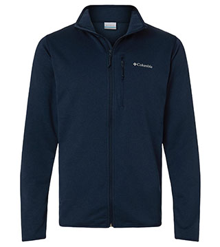 Essential Hike Grid Fleece Full Zip