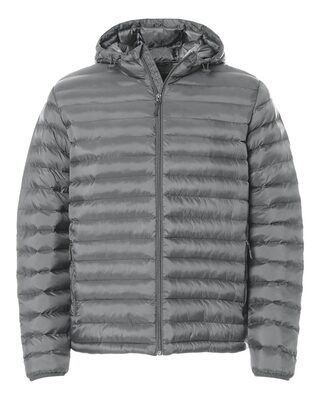 Lightweight Poly-filled Hooded Puffer Jacket