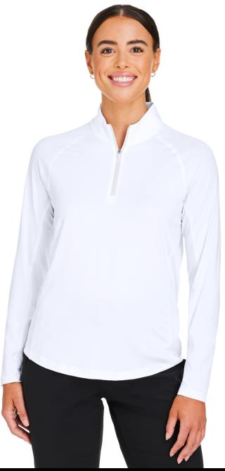 Ladies' You-V Quarter-Zip