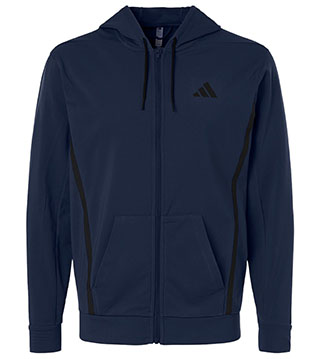 AT208 - Game and Go Fleece Full Zip Hooded Sweatshirt
