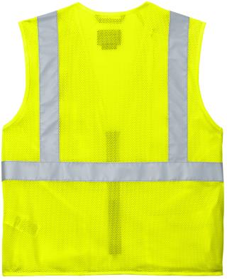 ANSI Class 2 Mesh Zip-Front Vest