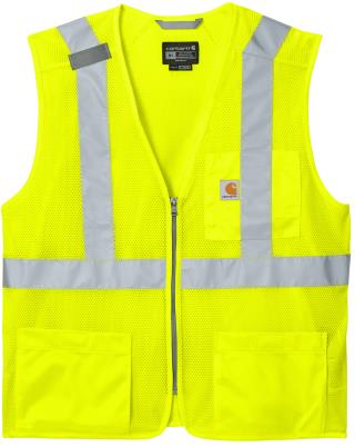 CT106171 - ANSI Class 2 Mesh Zip-Front Vest