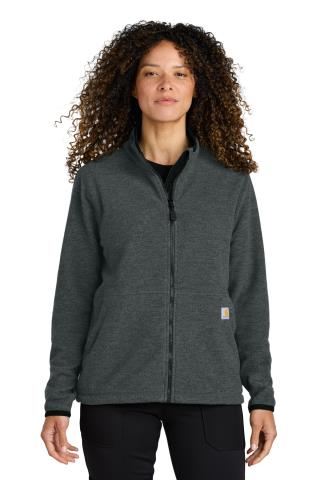 CT106419 - Ladies Textured Full-Zip Fleece Jacket