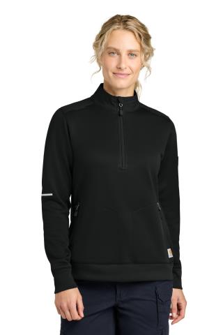 Ladies' FLD & RSCU 1/2-Zip Mid-Layer