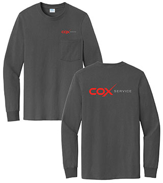Tall Long Sleeve Essential Pocket Tee