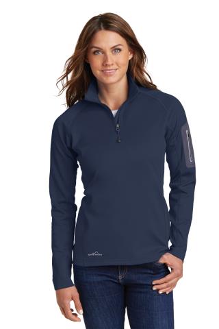 EB235 - Ladies' 1/2-Zip Performance Fleece Jacket