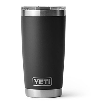 ICO-B-119 - YETI Rambler 20 oz. Tumbler - Black