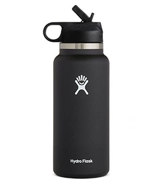 ICOL-B-014 - HydroFlask 32oz Bottle - Black