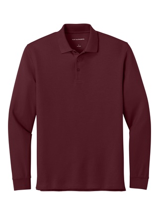 Wearever Signature Pique Long Sleeve Polo