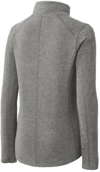 Ladies' Heather Microfleece Full-Zip Jacket