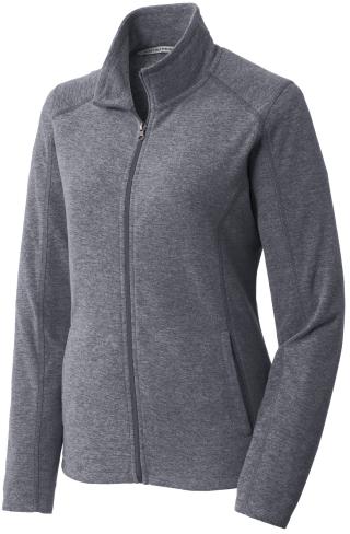 L235 - Ladies' Heather Microfleece Full-Zip Jacket