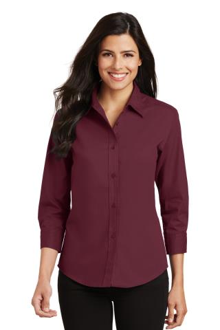 Ladies' 3/4-Sleeve Easy Care Shirt