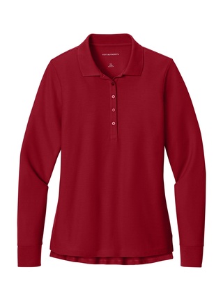 Ladies' Wearever Signature Pique Long Sleeve Polo