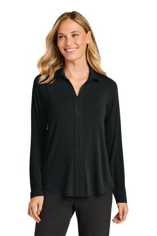LK5602 - Women’s Luxe Knit Button Tunic