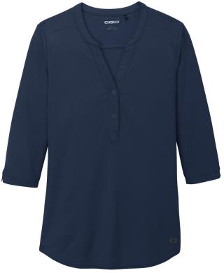 Ladies Jewel Henley