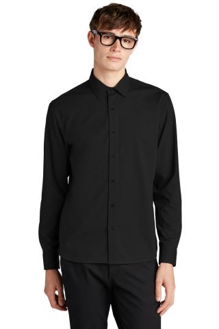 Long Sleeve Stretch Woven Shirt