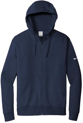 NKDR1513 - Nike Club Fleece Sleeve Swoosh Full-Zip Hoodie
